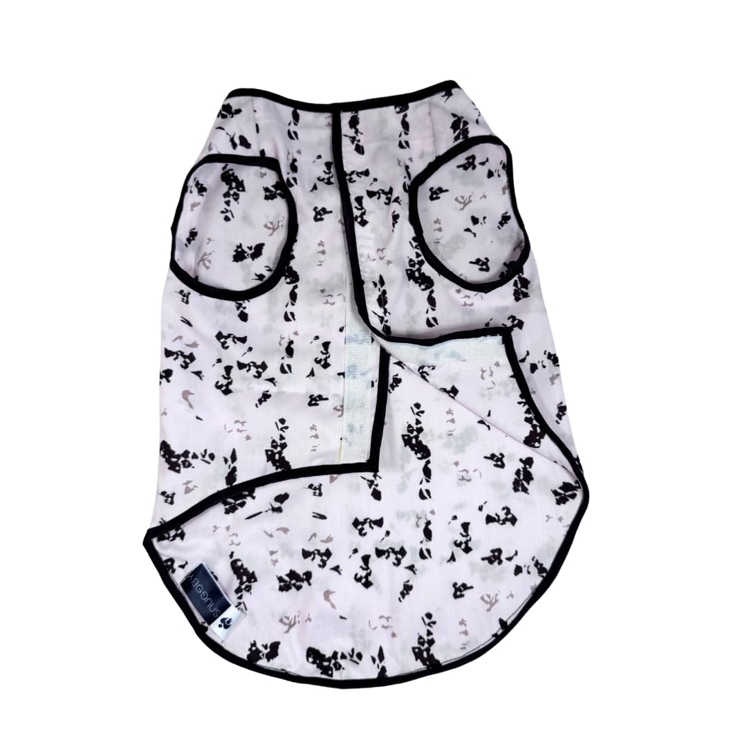 Baby Pink Pure Cotton T-Shirt for Dogs & Cats - Image 4