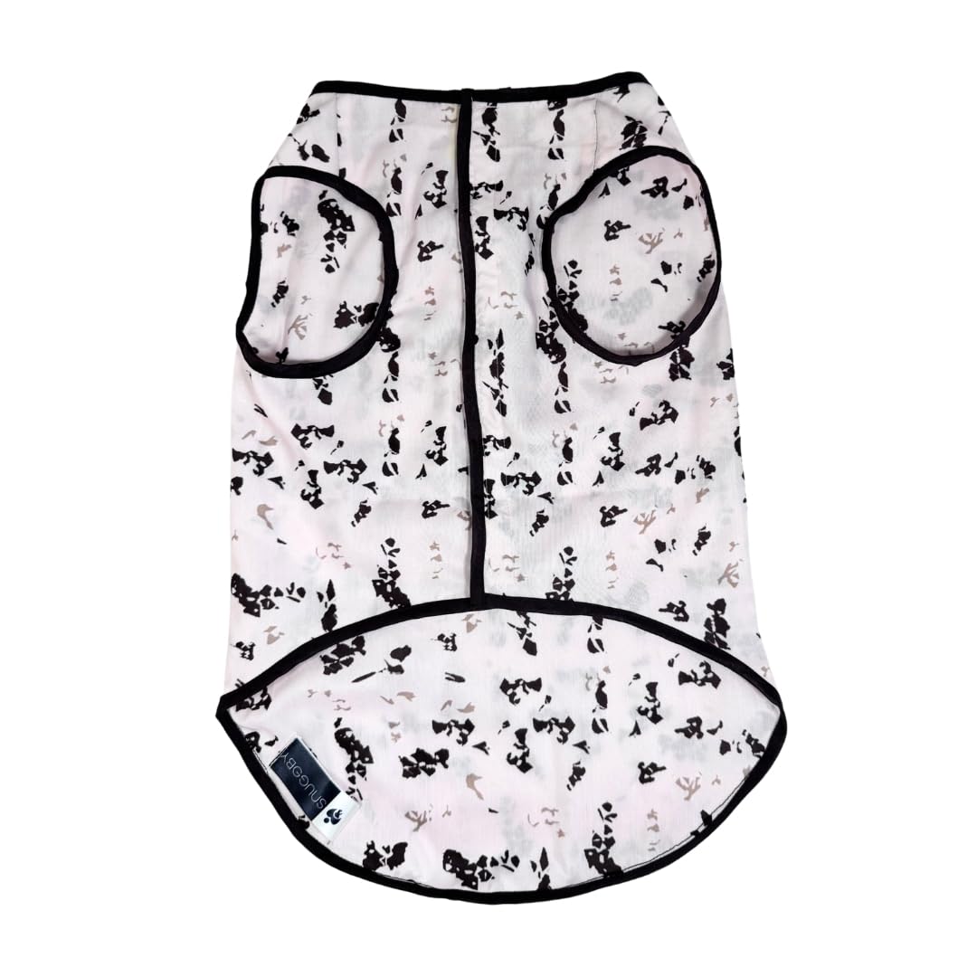 Baby Pink Pure Cotton T-Shirt for Dogs & Cats - Image 5